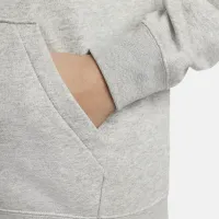 Nike Sportswear Club Fleece жіноча Logo Pullover Толстовка з капюшоном колір сірий