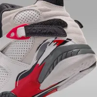 Nike Jordan 8 Retro Little детские Кроссовки цвет белый