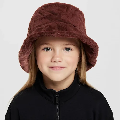 Nike Apex Big дитячі Bucket Hat колір коричневий