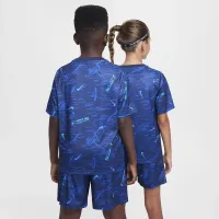 Nike Multi Big дитячі (для хлопчиків) Dri-FIT Short-Sleeve Top блакитний