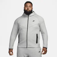 Nike Sportswear Tech Fleece Windrunner чоловічі Full-Zip Толстовка з капюшоном колір сірий