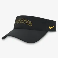 Pittsburgh Pirates Wordmark мужские Nike Dri-FIT MLB Visor цвет черный
