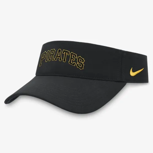 Pittsburgh Pirates Wordmark чоловічі Nike Dri-FIT MLB Visor колір чорний