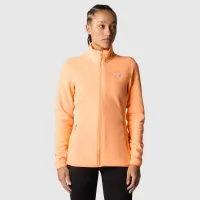 Кофта/футболка The North Face 100 Glacier Full-Zip Fleece 0A855OO041 - оранжевая