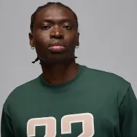 Nike Jordan Brooklyn чоловічі футболка колір зелений
