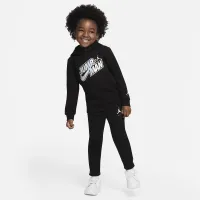 Nike Jordan Toddler Толстовка с капюшоном and Pants набор цвет черный
