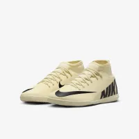 Nike Jr. Mercurial Superfly 9 Club Little/Big Kids’ Indoor/Court High-Top Soccer Кросівки Yellow