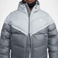 Nike Windrunner PrimaLoft® чоловічі Storm-FIT Hooded Puffer Куртка колір сірий