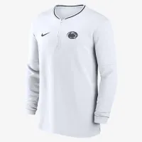 Penn State Nittany Lions Sideline Coach чоловічі Nike Dri-FIT College 1/2-Zip Long-Sleeve Top колір білий