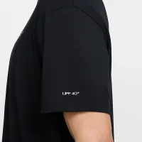 Nike Swim Hydroguard чоловічі Short-Sleeve Top колір чорний