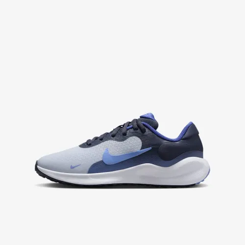 Nike Revolution 7 Big детские Running Кроссовки цвет серый