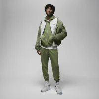 Nike Jordan Brooklyn Fleece мужские Full-Zip Толстовка с капюшоном цвет зеленый