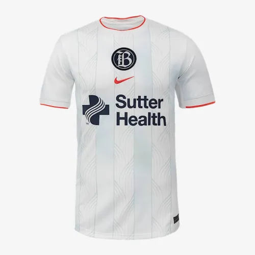 Bay FC 2025 Stadium Home чоловічі Nike Dri-FIT NWSL Replica Jersey колір білий