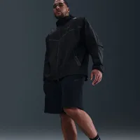 Nike Tech чоловічі Fleece шорти колір чорний