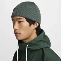 Nike Terra Swoosh Beanie цвет зеленый