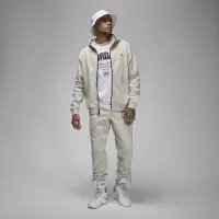 Nike Jordan Sport Hoop Fleece чоловічі Dri-FIT Full-Zip Толстовка з капюшоном колір сірий