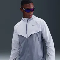 Nike Stride чоловічі Repel UV Running Куртка колір сірий