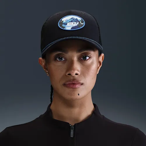 Nike Rise Structuколір червоний Outdoor Trucker Cap колір чорний