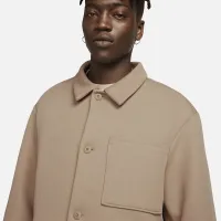 Nike Sportswear Tech Fleece Reimagined чоловічі оверсайз Shacket колір коричневий
