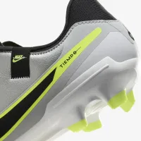 Nike Tiempo Legend 10 Academy Multi-Ground Low-Top футбольні бутси колір сірий