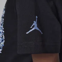 Nike Jordan Poolside Jumpman Little детские Graphic футболка цвет черный