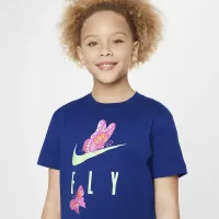 Nike Sportswear Big детские (Girls') футболка синий