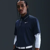 Nike Tour мужские Dri-FIT для гольфа Polo синий