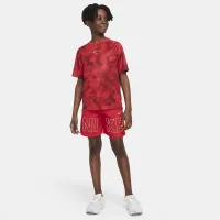 Nike Multi Big дитячі Woven тренувальні шорти колір червоний
