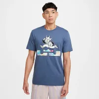 Nike LeBron мужские баскетбольные футболка синий
