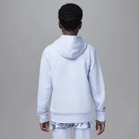 Nike Jordan MJ Brooklyn Big дитячі Fleece Pullover Толстовка з капюшоном колір сірий