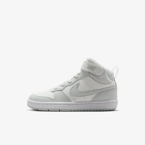 Nike Court Borough Mid 2 Little дитячі Кросівки колір білий
