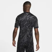 Liverpool FC Stadium Goalkeeper чоловічі Nike Dri-FIT Soccer Replica Short-Sleeve Jersey колір сірий