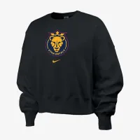 Utah Royals FC Phoenix Fleece женская Nike NWSL Crew-Neck свитшот цвет черный