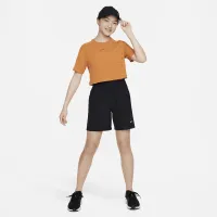 Nike Dri-FIT One Big дитячі (Girls') тренувальні Top Orange