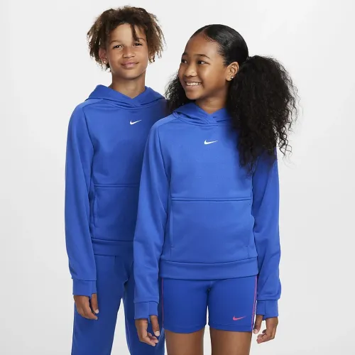 Nike Multi Stain Repel Big дитячі Therma-FIT Толстовка з капюшоном блакитний
