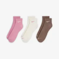 Nike Everyday Plus Cushioned тренувальні Ankle шкарпетки (3 пар) різнокольорові
