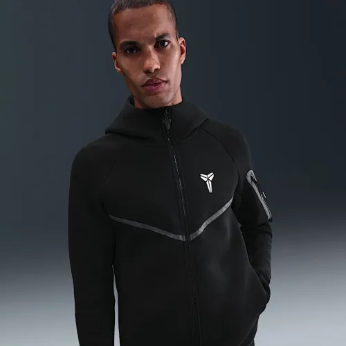 Nike Kobe мужские Tech Fleece Full-Zip Windrunner Куртка цвет черный