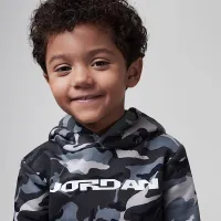 Nike Jordan MVP Toddler 2-Piece Camo Fleece Pullover Толстовка с капюшоном набор цвет черный