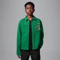 Nike Jordan Court of Legends Big детские Long Sleeve Knit Top цвет зеленый