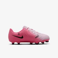 Nike Jr. Tiempo Legend 10 Club Little/Big детские MG Low-Top футбольные бутсы Pink