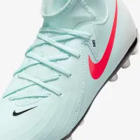 Nike Jr. Phantom Luna 2 Academy Little/Big дитячі AG High-Top футбольні бутси колір зелений