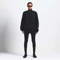 NikeSKIMS Woven Nylon жіноча оверсайз Track Куртка колір чорний