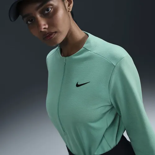 Nike Dri-FIT UV Advantage женская 1/2-Zip Top цвет зеленый