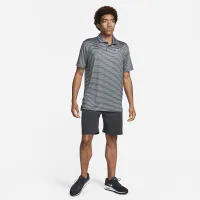 Nike Tour чоловічі Dri-FIT Striped для гольфу Polo колір сірий