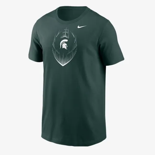 Michigan State Big детские Nike College футболка цвет зеленый