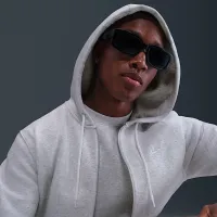 Nike Club мужские Full-Zip Fleece Толстовка с капюшоном цвет коричневый
