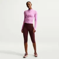 Nike Zenvy жіноча Dri-FIT Full-Zip Куртка колір фіолетовий