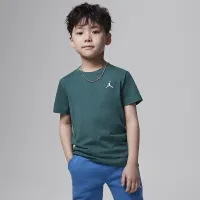 Nike Jordan Little дитячі Jumpman Air Embroideколір червоний футболка колір зелений