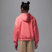 Nike Jordan Brooklyn Essentials Big дитячі Pullover Толстовка з капюшоном Pink
