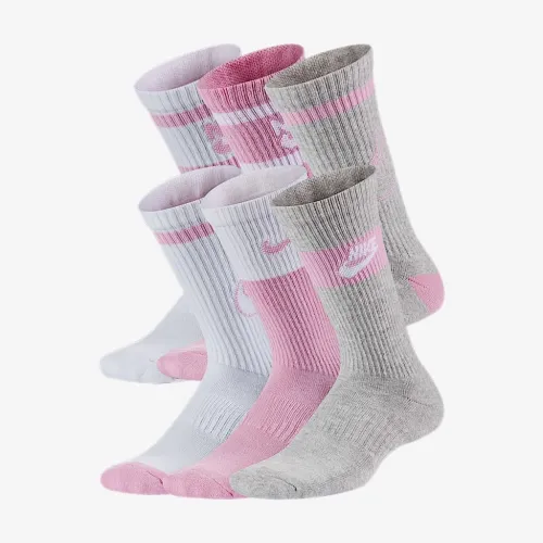 Nike Everyday детские Cushioned Crew носки (6 пары) многоцветный